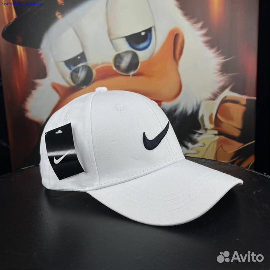 Белая бейсболка Nike (Арт.82537)
