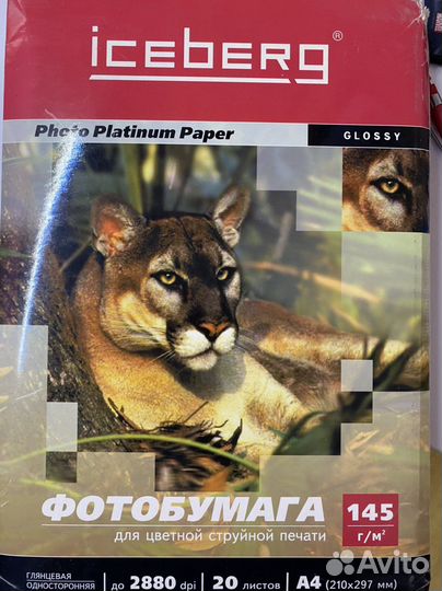 Фотобумага разная