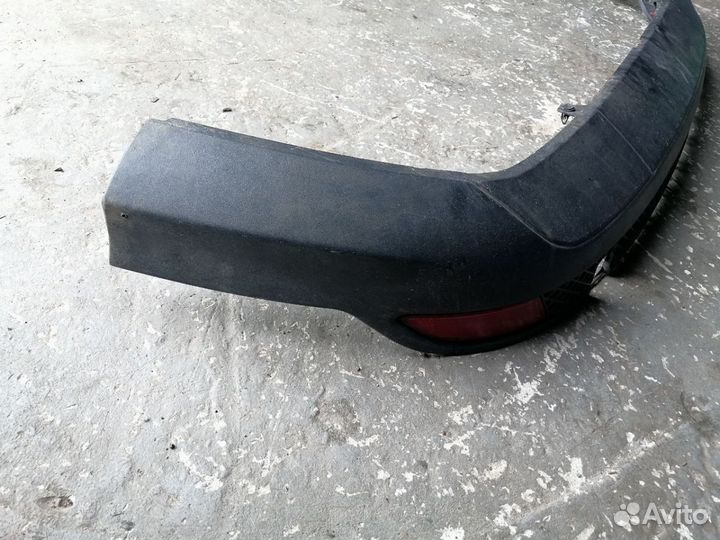 Накладка заднего бампера Ford Focus