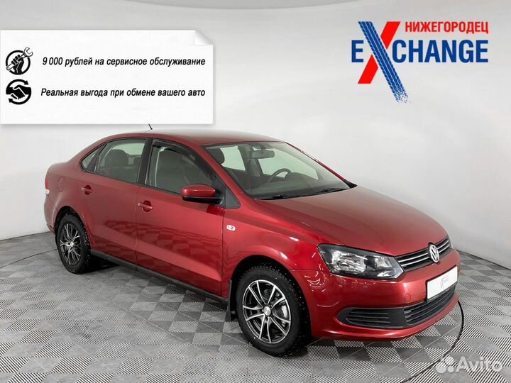 Volkswagen Polo 1.6 AT, 2012, 75 349 км