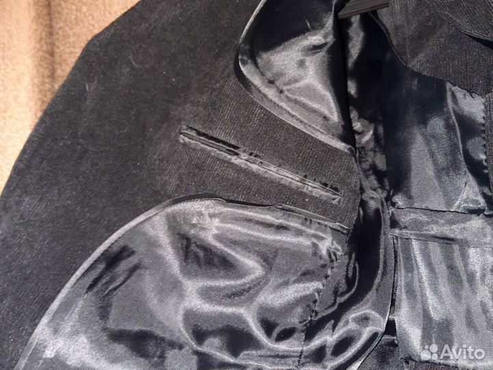 Вельветовый костюм- тройка