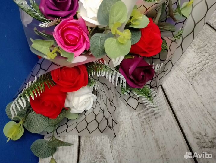 Букет из Мыльных роз