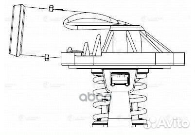 Термостат для а/м VW Touareg (02) /Audi Q7 (06