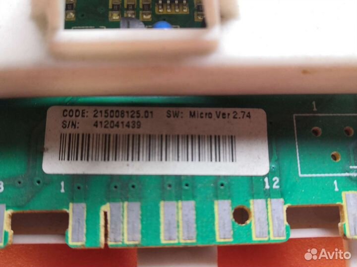 Модуль управления стиральной машины