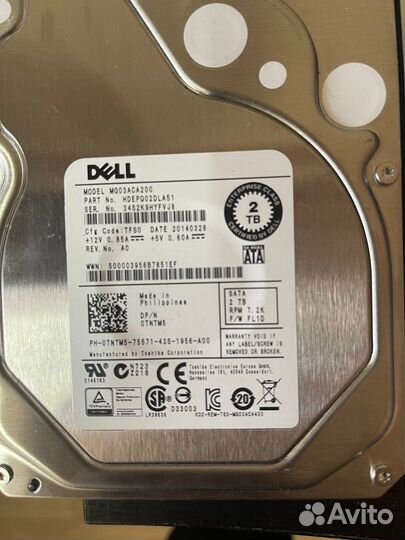 Жесткие диски 2TB - 6 штук