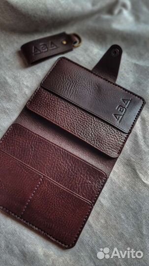 Обложка для автодокументов ручной работы