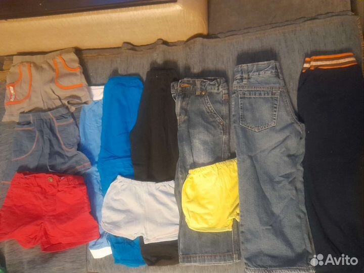 Пакет вещей на мальчика р.85-105 (57 вещей)