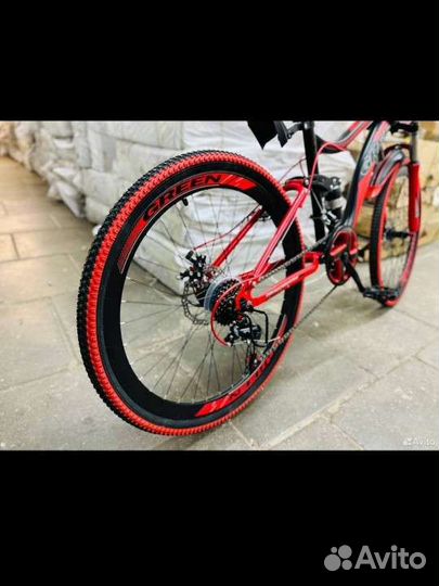 Велосипед двух подвес, колёса 26