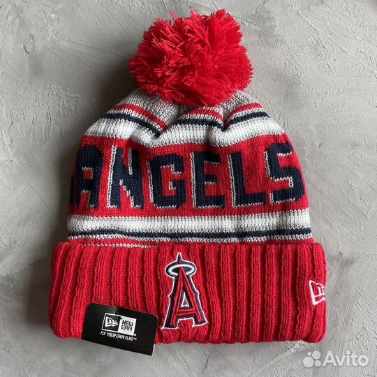 Шапка зимняя MLB LA Angels