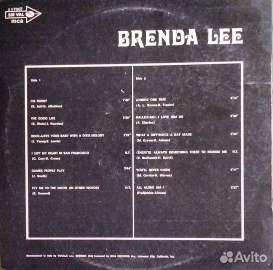 Brenda Lee