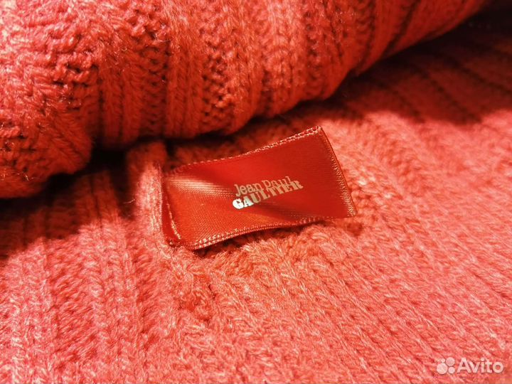 Jean Paul Gaultier шапка красная бини унисекс