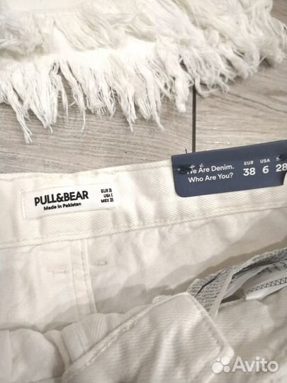 Шорты джинсовые Pull&Bear 38(eur). Новые