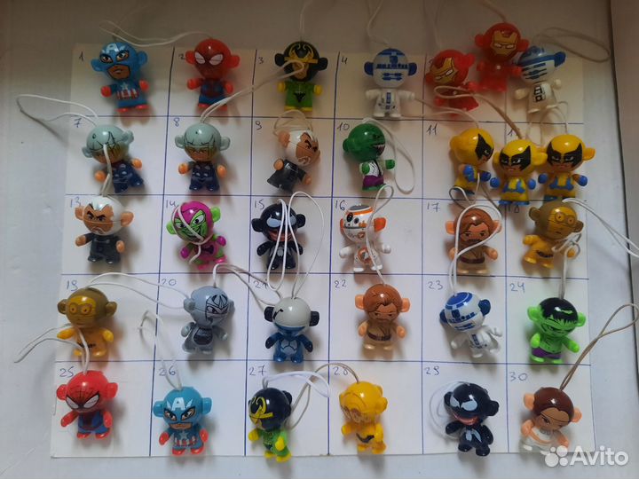 Игрушки из киндера 2