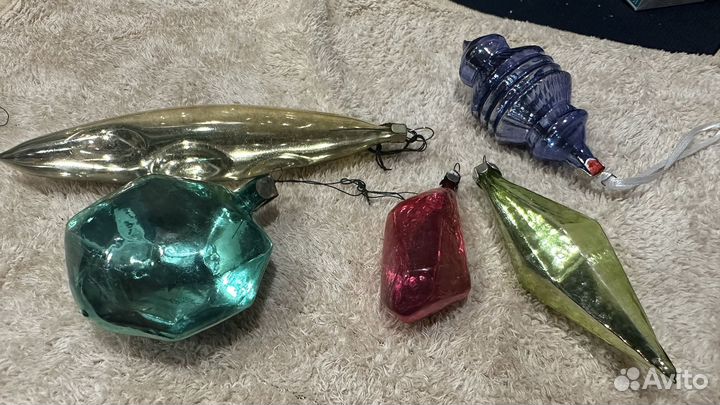 Елочные игрушки СССР