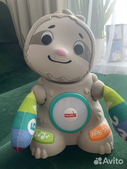 Fisher price ленивец ежик лось