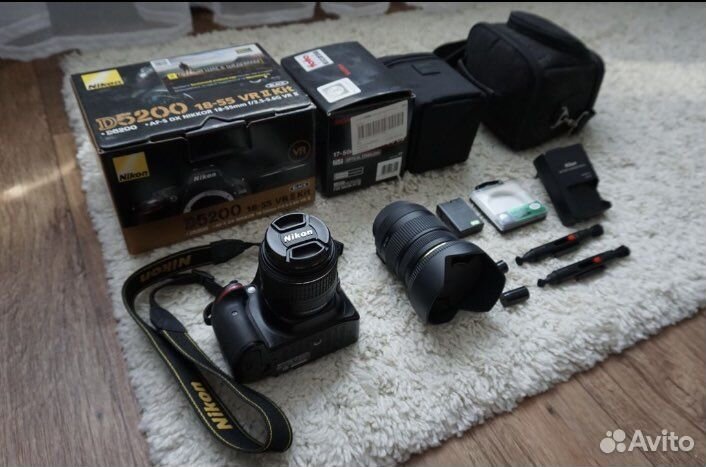 Фотоаппарат Nikon d5200 + Sigma 17-50