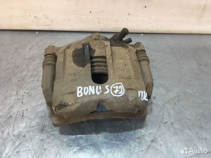 Суппорт тормозной передний левый Chery Bonus A13