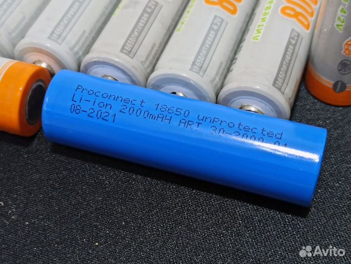 Аккумулятор 18650 в ассортименте