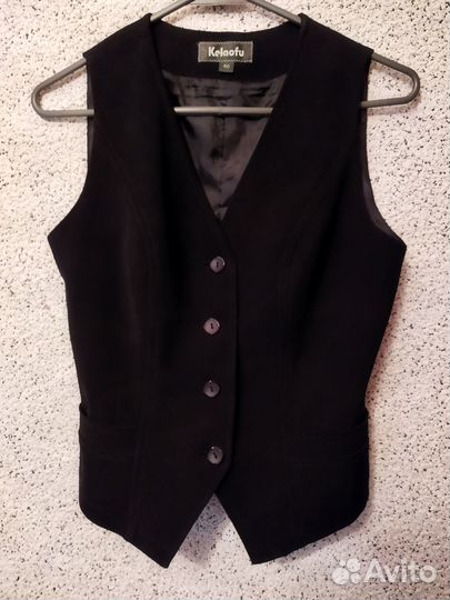 Жилет женский классический костюмный