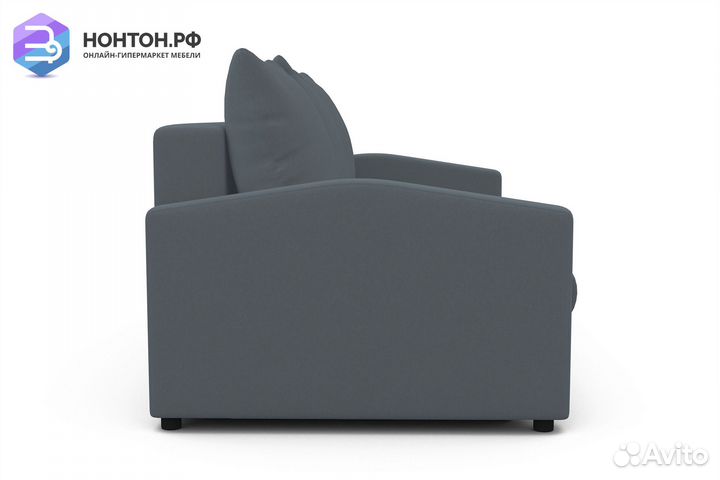 Диван еврокнижка Фаби серый