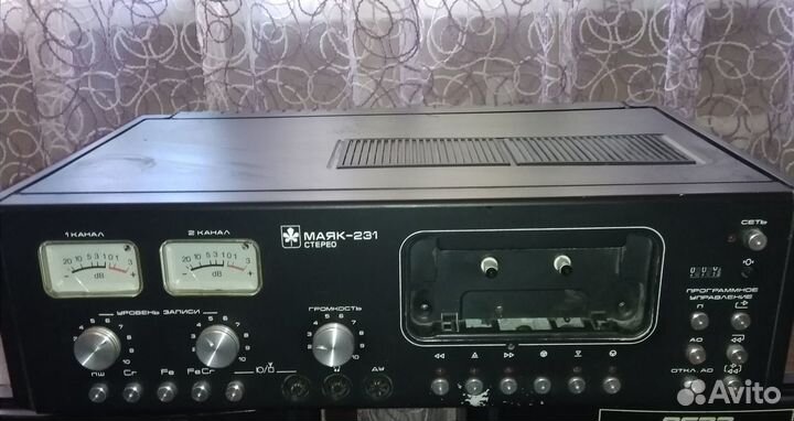 Кассетный магнитофон-приставка 