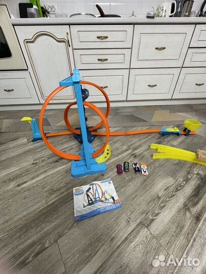 Hot wheels трек хот вилс двойная петля