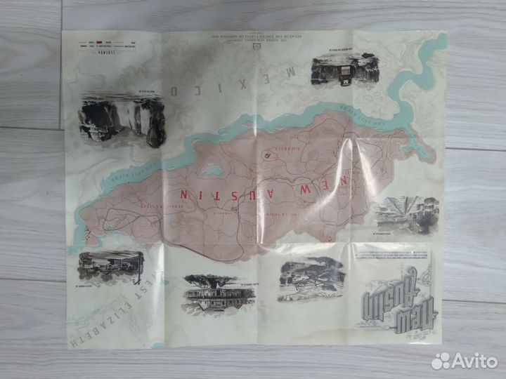 Карта Red dead redemption 2