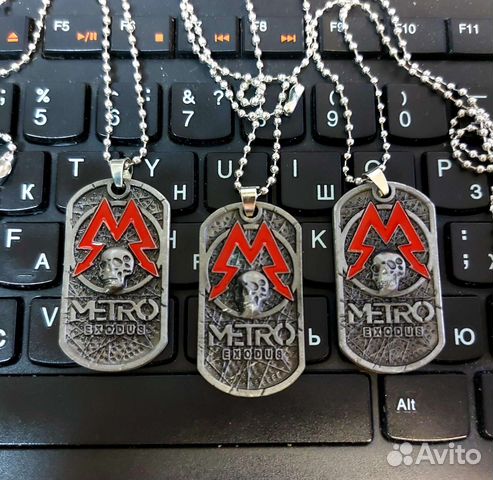 Жетон Metro Exodus, Метро 2033, металл купить в Москве с доставкой ...