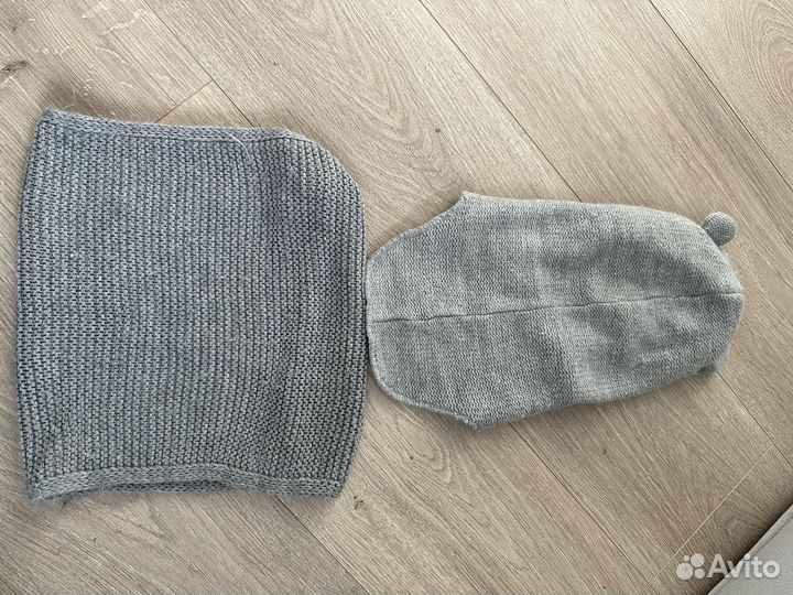 Шапка - шлем crockid 46-48 + снуд