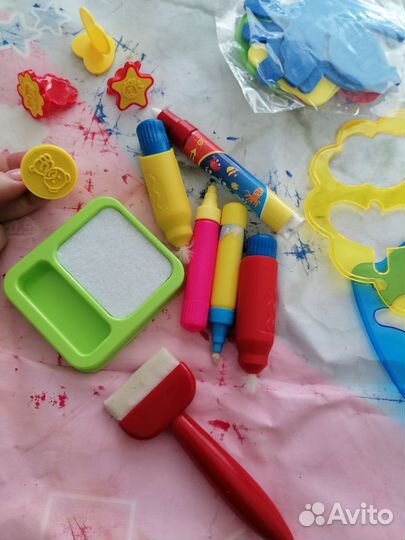 Развивающий коврик рисование водой