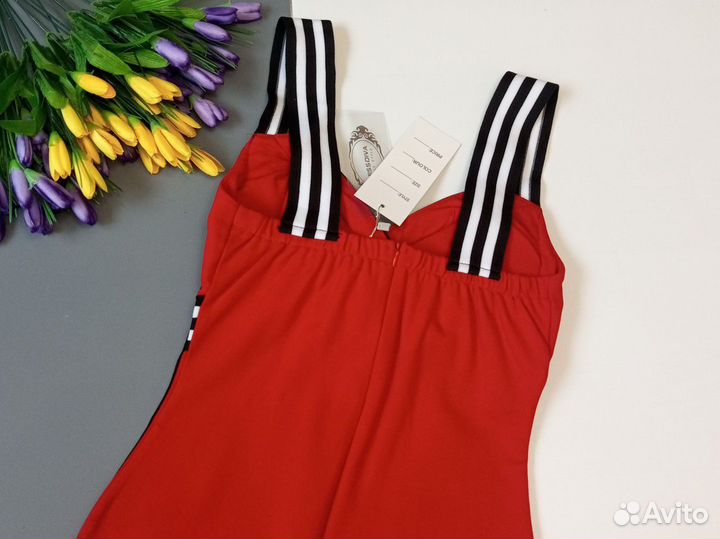 Платье женское вечернее 42 44 красное