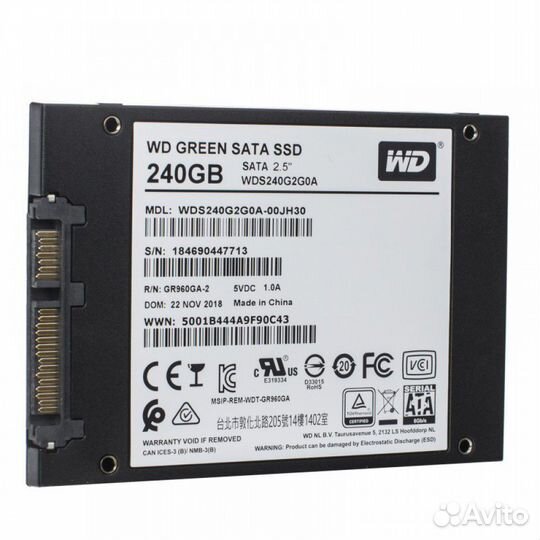 Жесткий диск для ноутбука SSD 256GB