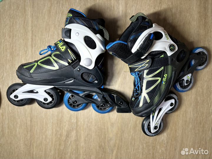 Ролики fila раздвижные 35-38