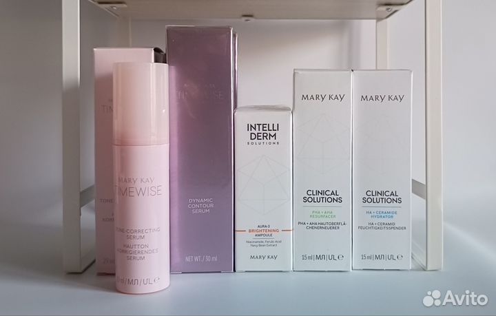 Mary Kay сыворотка + гель обезжиренный