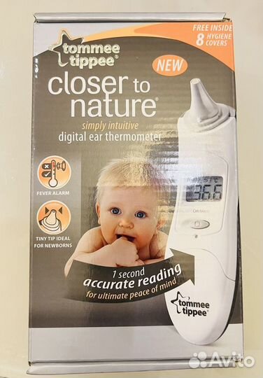 Цифровой ушной термометр Tommee Tippee