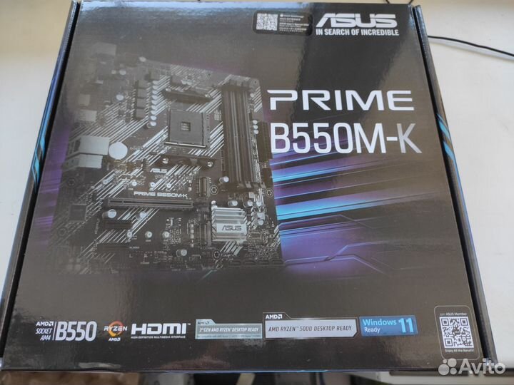 Материнская плата Asus B550M-K