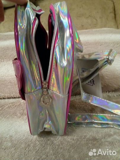 Рюкзак голографический игрушки конструктор Bauer