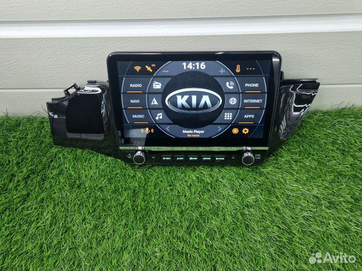Магнитола Андроид Тесла Киа Рио4 10.3 дюйма