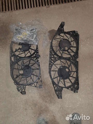 Кожух вентиляторов на мерседес вито виано 639