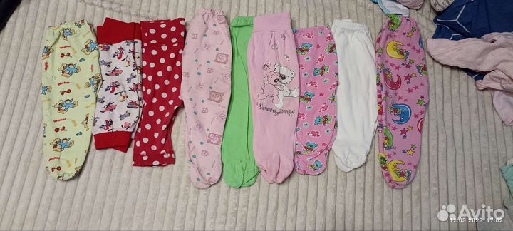 Детские вещи на девочку до года