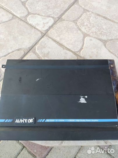 Сабвуфер Hertz EBX 300 + Усилитель Auditor