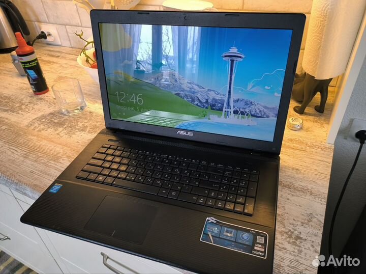 Ноутбук Asus X75A '17.3 /HDD 500Gb /RAM 4Gb