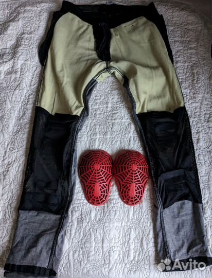 Мотоджинсы мужские+защита MCP, р-р 32