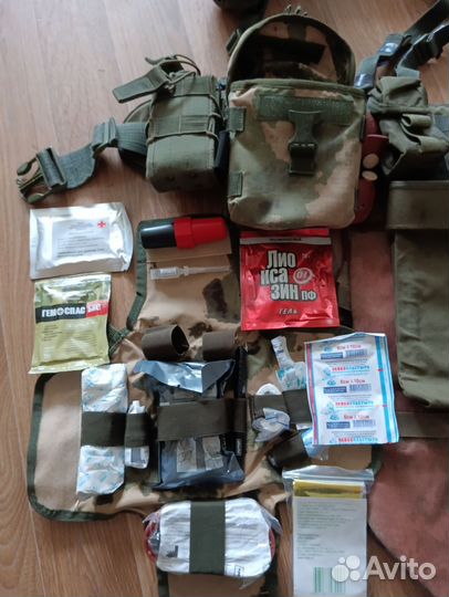 Боевой пояс с подсумками