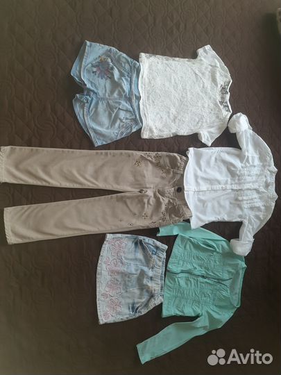 Детские вещи пакетом для девочек 116