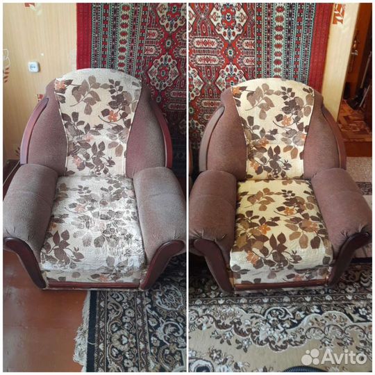 Чистка мягкой мебели