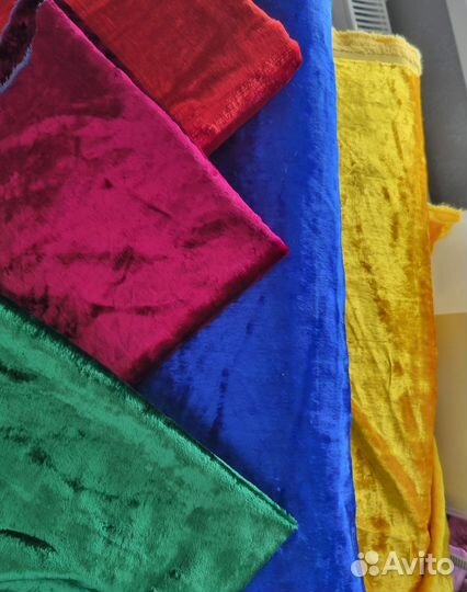 Плюш винтажный хлопок вискоза