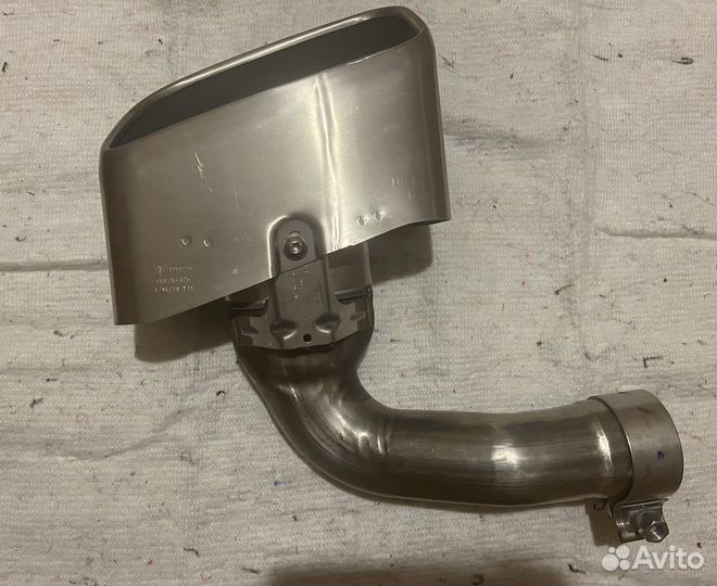 Насадка глушителя левая Porsche Cayenne E3