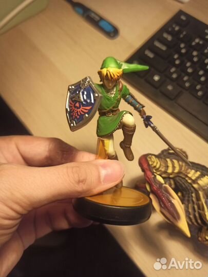 Amiibo No.5 Линк (Link) (Super Smash Bros)