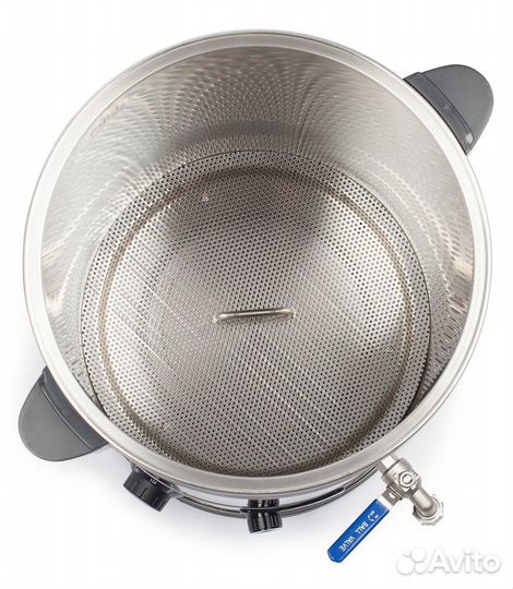 Электрический двустенный сусловарочный котёл 30 л